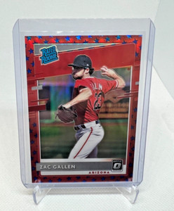 2020 Donruss Optic Rated Rookie Zac Gallen RC Liberty Prizm 31/45 Diamondbacks