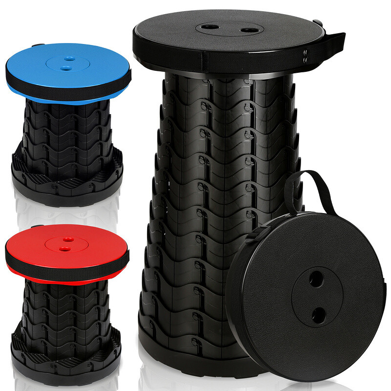 Duyeuau Klapphocker Outdoor - Leichter Campinghocker Faltbar