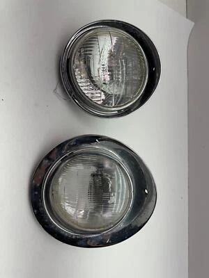 Jaguar Mark 10 Mark X 1966 faro pasajero derecho lámpara con biseles Foto 1 de 4