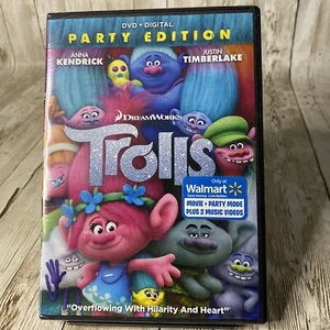 Trolls (DVD, 2016 Widescreen) New Factory Sealed - Picture 1 of 2
