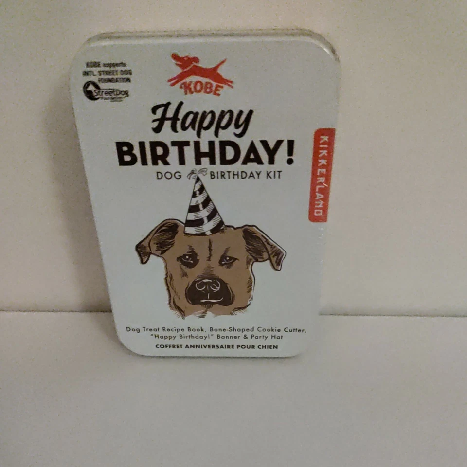Kobe "Happy Birthday" Dog Birthday Kit - Image 1 of 1