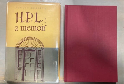 H. P. L. A Memoir August Derleth 1945 Ben Abramson 1st ed. H. P. Lovecraft - Image 1 of 4