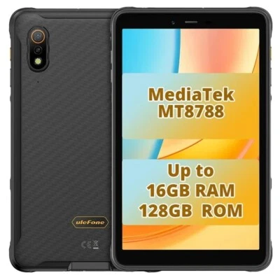 Ulefone Armor Pad Pro Robust Tablet 8 Zoll 7560mAh 16GB +128GB Android 13 4G Pad - Bild 1 von 4