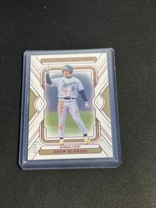 Drew Burress 2025 Panini National Treasures Baseball Red 7/75 - Bild 1 von 2