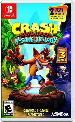 Crash Bandicoot N. Sane Trilogy - Nintendo Switch Foto 1 de 3