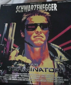 The Terminator (Laserdisc, 1991) Widescreen Edition Arnold Schwarzenegger Ex - Picture 1 of 3