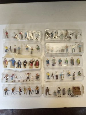 HO Model Figures 10 Packs Assortment - Image 1 of 3