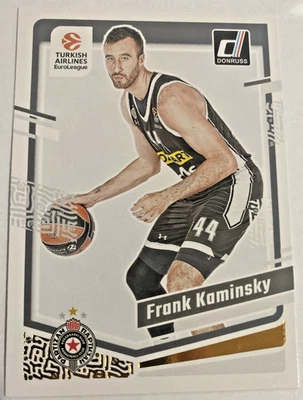 2023-24 Panini Donruss EuroLeague Basketball Frank Kaminsky #111 Bet Belgrade - Image 1 of 2