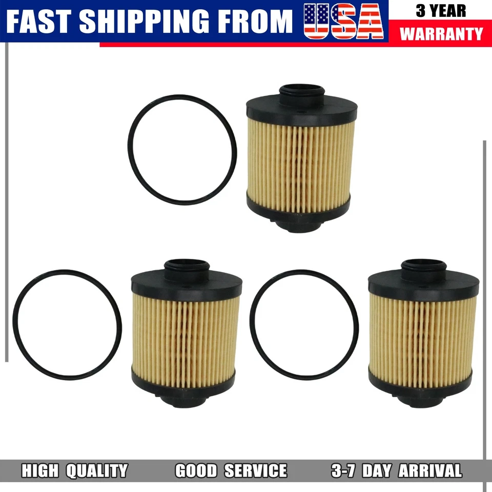 Filtro de aceite 3X 07L115561C para Lamborghini Gallardo 2004-2008 EE. UU. Foto 1 de 4