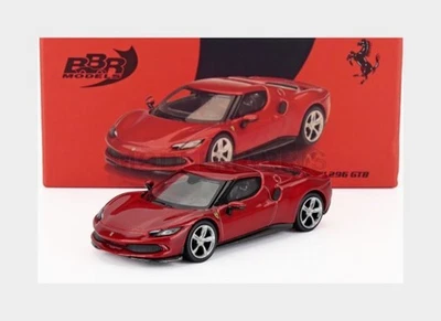 Bbr-Models Bbrfer64006 Ferrari - 296 Gtb 2024 - Rosso Imola - Red Met - 1/64 - Photo 1/2