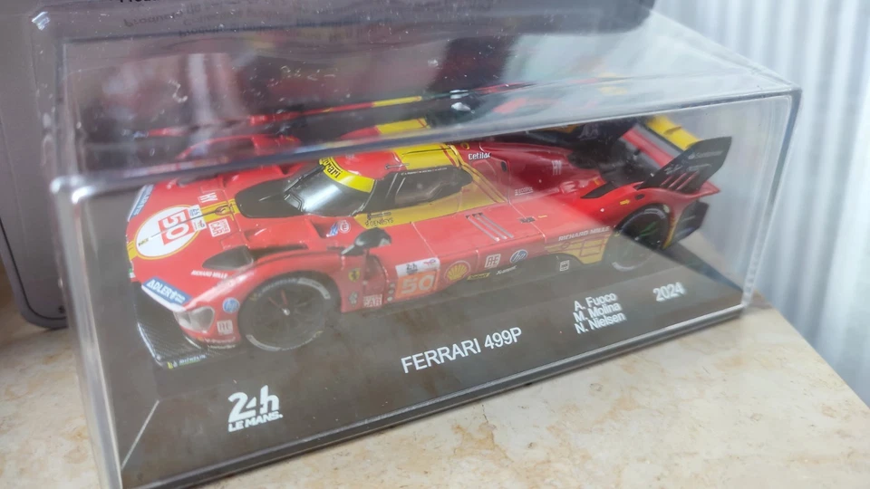 1/43 FERRARI 499P LE MANS 2024 IXO ALTAYA FUOCO MOLINA NIELSEN NUOVO  - Immagine 1 di 1
