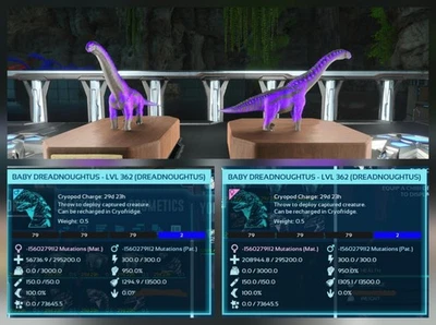DREADNOUGHTUS  TOP STATUS BABY PAIR ARK ASCENDED PVE  PC/XBOX/PS5 - Image 1 of 4