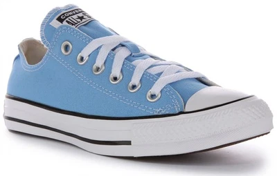 Converse A04545C Chuck Taylor All Star Zapatillas Unisex Azul Claro UK 5-10 - Imagen 1 de 4