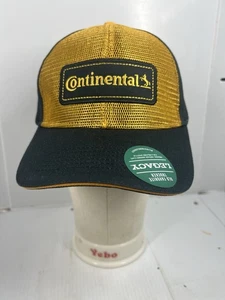 Continental Tire Trucker Hat Racing German Tires Company Adjustable Cap Patch - Picture 1 of 9