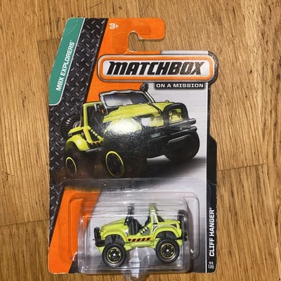 Matchbox  on a mission- Factory Sealed Toy Model Car No. 44/120 Cliff Hanger - Image 1 of 4