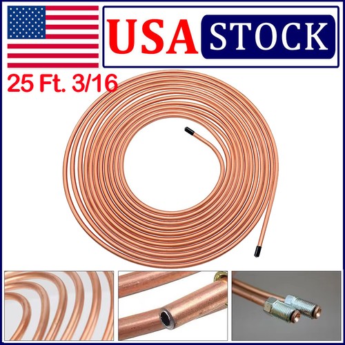 JEGS 63065 Zinc Brake Line Coil Kit 3/16 In. O.D. X 25 Ft. Tubing - Foto 3