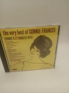 The Very Best Of Connie Francis - CD - Connie's 21 Biggest Hits! - Imagen 1 de 3
