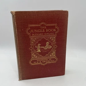 The Jungle Book - Rudyard Kipling illustrated by Maurice & Edward Detmold 1931 - Picture 1 of 20