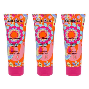 Amika Soulfood Nourishing Mask 3.3 oz 3 Pack - Picture 1 of 8