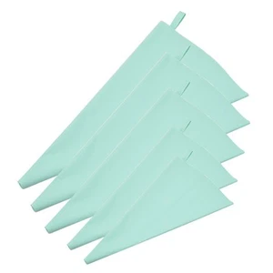 Silicone Pastry Bags, 5 Sizes Reusable Icing Piping Bags Baking Cookie Cake D... - Picture 1 of 7