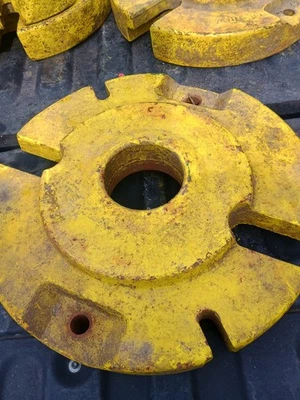 Pesas de rueda de tractor trasero John Deere M JD M343T 40 420 430 440 1010 1020 Foto 1 de 2