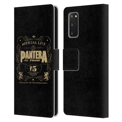 OFFICIAL PANTERA ART LEATHER BOOK WALLET CASE COVER FOR SAMSUNG PHONES 1 - Image 1 of 4