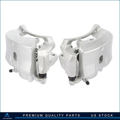 Front Brake Calipers Pair For 06-2011 Chevrolet HHR 05-10 Pontiac G6 W/ Bracket — 第 1/4 张图片