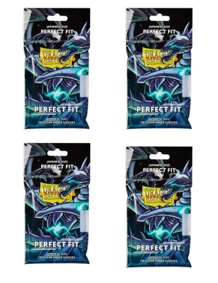 Escudo Dragón Ajuste Perfecto Tarjeta Tamaño Japonés Fundas Interiores Lote de 4 Paquetes de 100 Foto 1 de 2