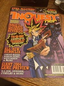 INQUEST GAMER #108 APRIL 2004 MTG MAGE KNIGHT Used But Good Condition - Picture 1 of 6