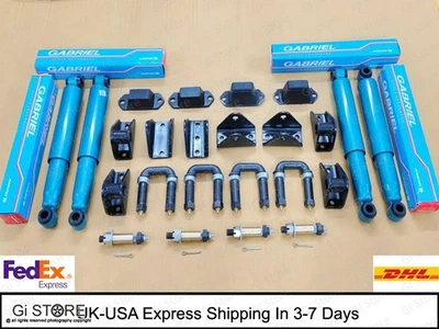 Kit de suspensión completo de grillete en U para camioneta Willys Jeep MB GPW CJ 2A 3B M38A Foto 1 de 4