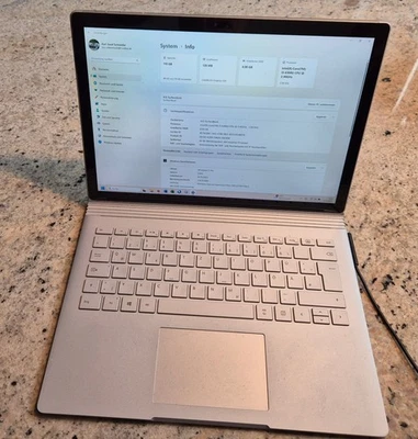 Microsoft Surface Book 13.5 Zoll (256GB SSD, Intel Core i5-1035G7, 1.20GHz,... - Bild 1 von 3