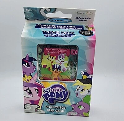 Juego de cartas coleccionables My Little Pony baraja temática ceremonias de apertura sin abrir Foto 1 de 4