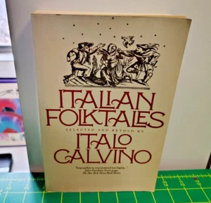 Italian Folktales Selected and Retold by Italo Calvino 1st Paperback Ed 1981 - Foto 1 di 8