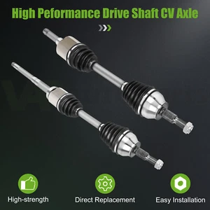 2x Front CV Axle Shaft Assy For 2017-2019 Ford Escape 1.5L 2013 Lincoln MKZ 2.0L - Picture 1 of 7
