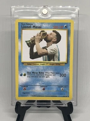 Tarjeta Pokémon Lionel Messi Argentina Foto 1 de 2
