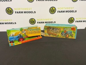 CORGI TOYS NO 33 GIT SET FORDSON POWER MAJOR TRACTOR WITH BEAST CARRIER/ANIMALS - Picture 1 of 9