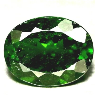 SHOLA Echt 2,69 Ct Natürlicher Chrom Diopsid aus Rußland - Bild 1 von 2