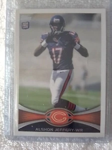 2012 Topps Alshon Jeffery RC Chicago Bears #18 Football Card - Picture 1 of 4