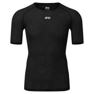 DHB - Womens Lightweight Mesh Short Sleeve Baselayer -Black - Picture 1 of 17