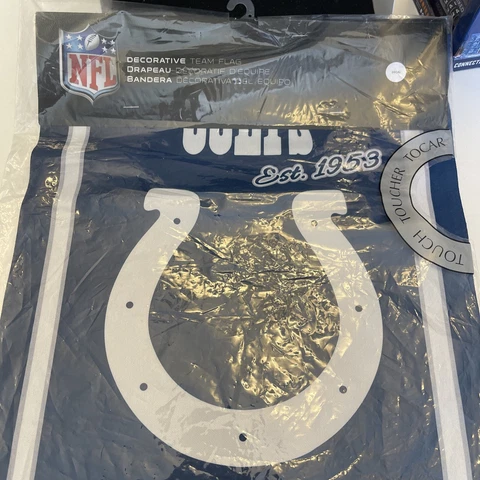 NFL Licensed Indianapolis Colts 2-Sided Decorative Team Flag Cover