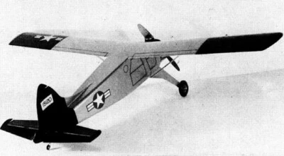 De Havilland Beaver C/L 36" Wingspan RC Model Airplane Printed Plans & Templates - Image 1 of 2