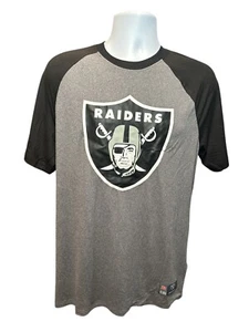 NFL Las Vegas Raiders Short Sleeve T-Shirt NFL Team Apparel Size Medium NEW - Picture 1 of 4
