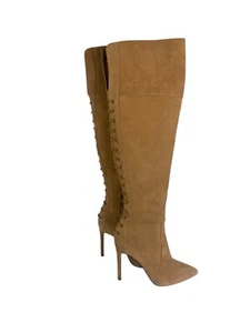 Jessica Simpson Women's Nicolosiw Over-The-Knee Boot | Mink | 9M - Picture 1 of 8