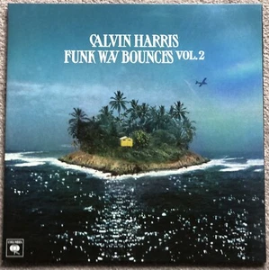 Calvin Harris”Funk Wav Bounces Vol. 2”2022 Blue Vinyl Electro Funk Pop Lp Ex - Picture 1 of 5
