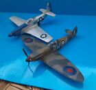 2 Diecast Model Aircrafts.,(RAF Spitfire & US Mustang)? Spares, Repair  Diorama 