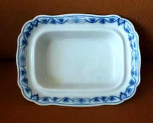 Butterteller Schale Zwiebelmuster -Fa. Teichert  Stadt-Meissen  - Handmalerei - Bild 1 von 15