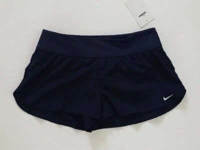 Pantalones cortos Nike Swim para mujer grandes XL azul marino 2,5" nuevos con etiquetas Foto 1 de 3