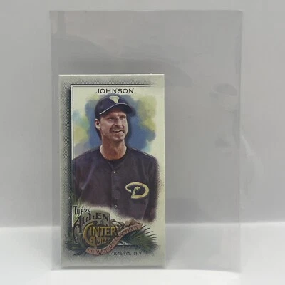 2022 Topps Allen & Ginter Randy Johnson Mini #78 A&G Back Arizona Diamondbacks - Image 1 of 2