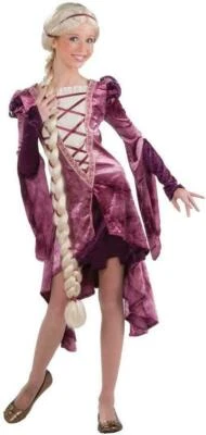 Disfraz Rapunzel Princesa Renacimiento Adolescente Adolescente Halloween Foto 1 de 2