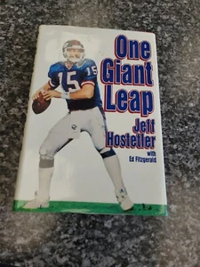 ONE GIANT LEAP By Jeff Hostetler & Ed Fitzgerald Hardcover - Picture 1 of 4
